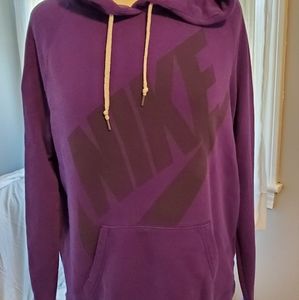 Nike sweatshirt WOMEN'S HOODIE WITH  LOGO IN Purple! Pre-owned